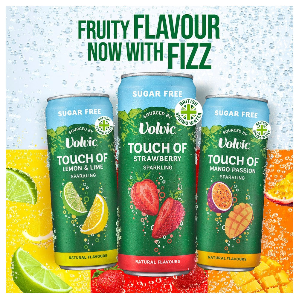 Volvic Sugar Free Sparkling Water - Multipack 4x330ml