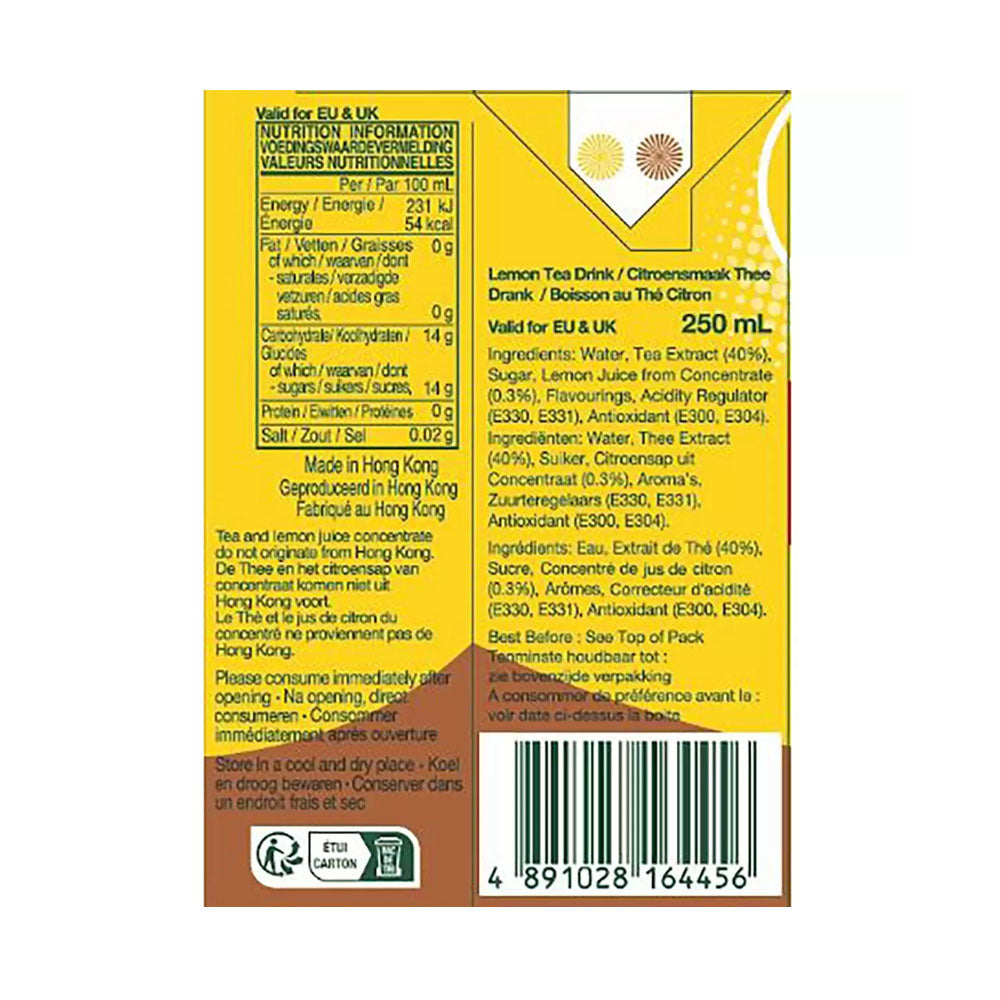 Vita Lemon Tea, 4 x 6 x 250ml