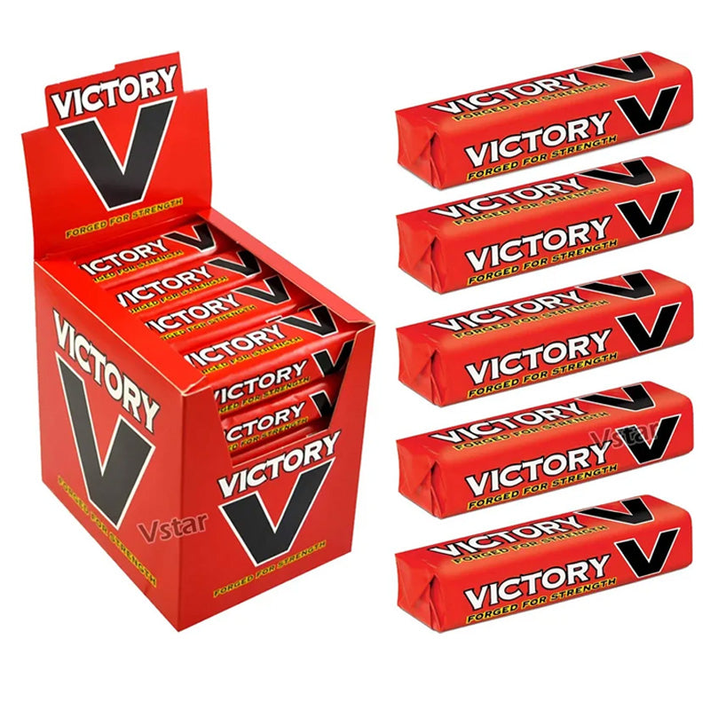 Victory V Original Lozenges 36g Stick Pack Strong Flavour Medicated Sweets (12 or 24 Packs)