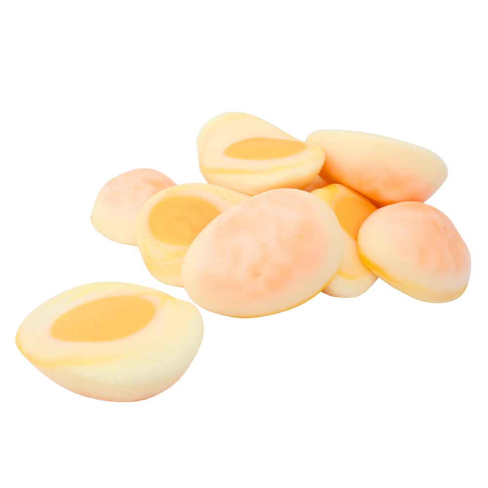 Vidal Jelly Filled Boiled Eggs Fruit Flavoured Sweets 1kg Bulk Bag
