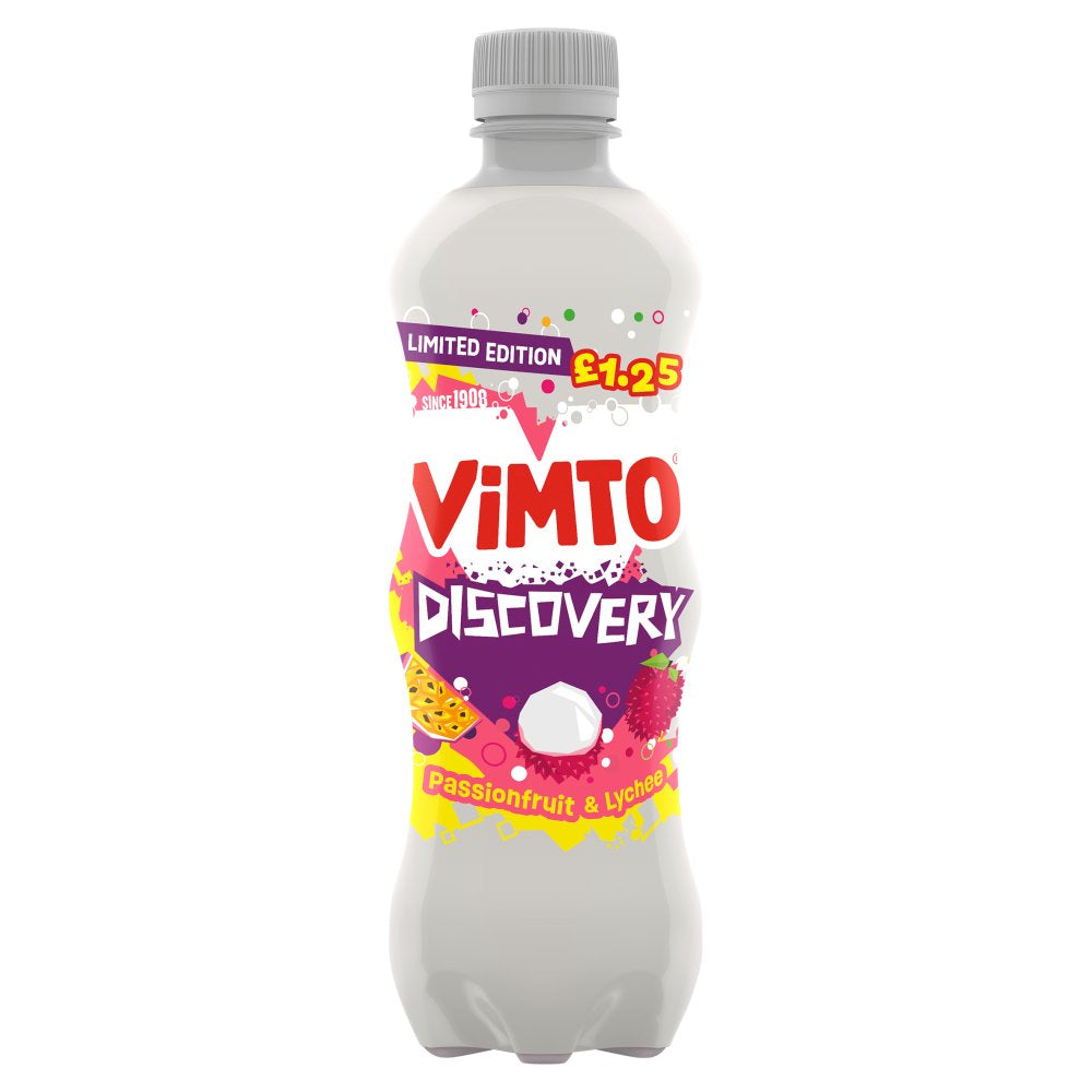 Vimto Discovery Passionfruit & Lychee 12 x 500ml