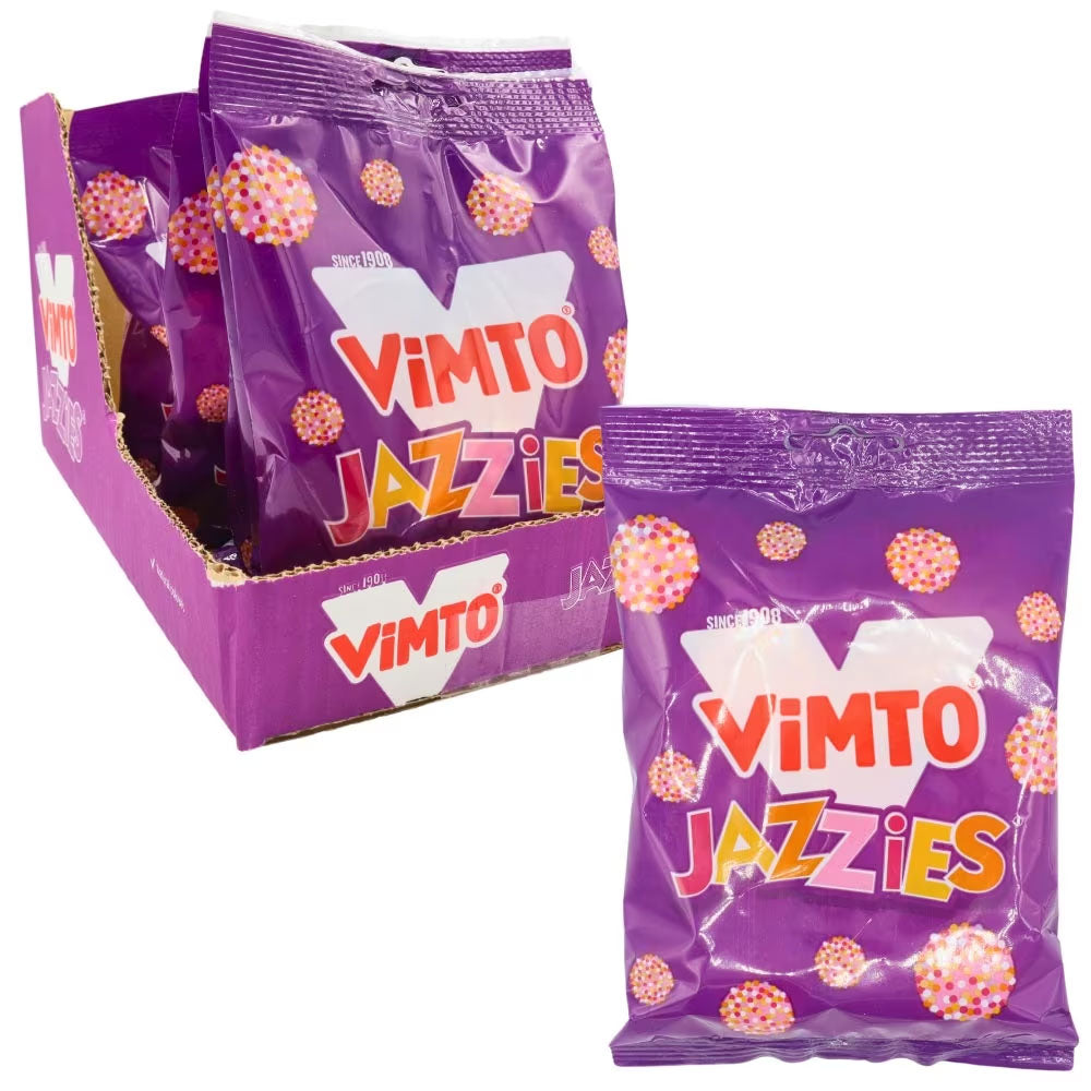 Vimto Jazzies Bag 120g - Pack of 12