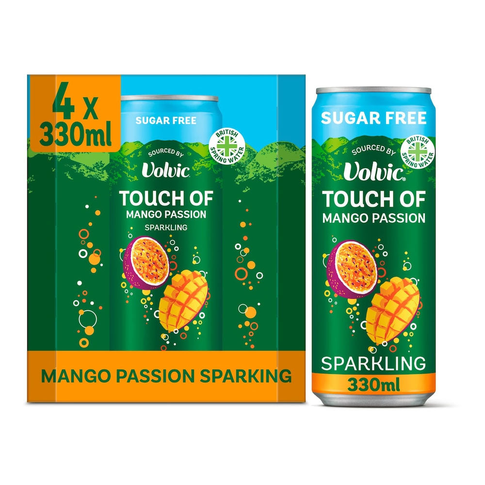 Volvic Sugar Free Sparkling Water - Multipack 4x330ml