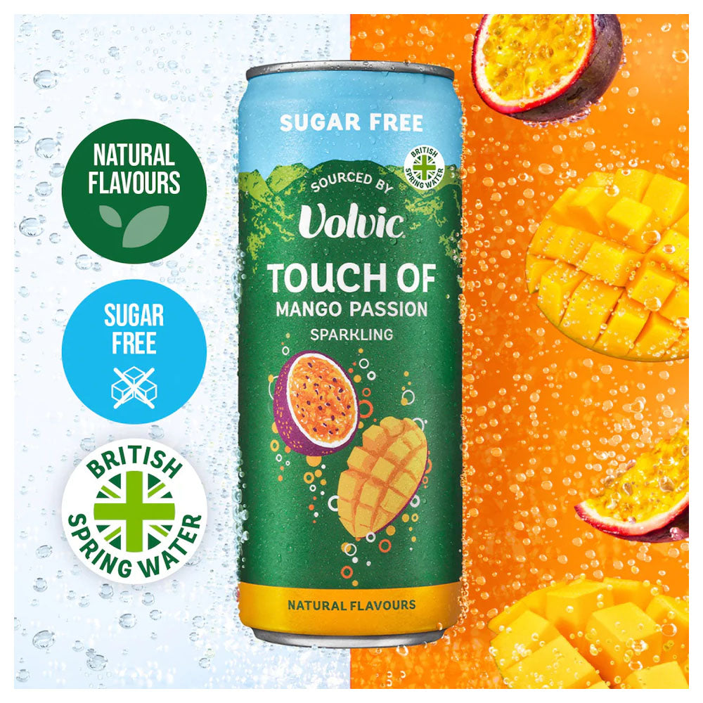 Volvic Sugar Free Sparkling Water - Multipack 4x330ml