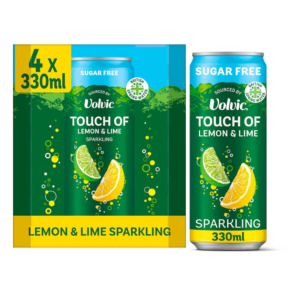 Volvic Sugar Free Sparkling Water - Multipack 4x330ml