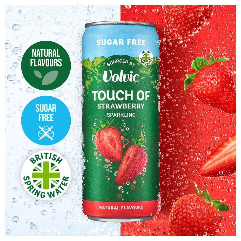 Volvic Sugar Free Sparkling Water - Multipack 4x330ml