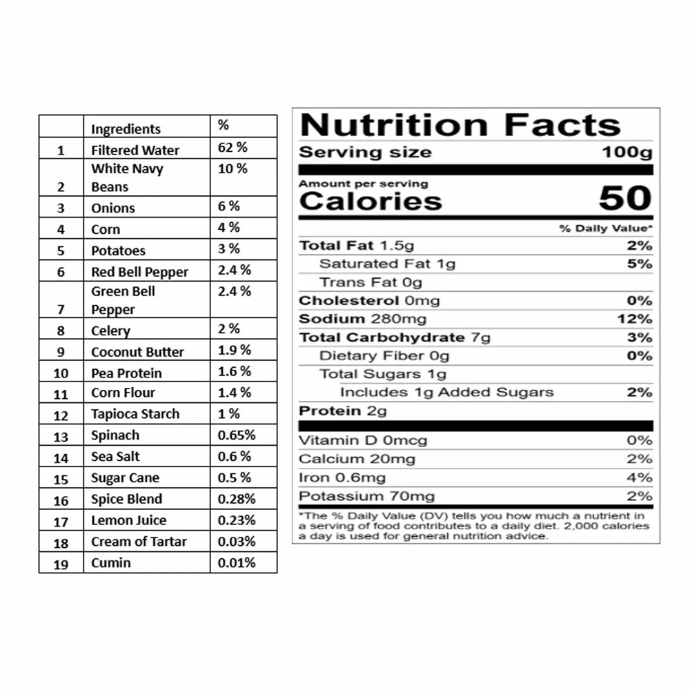 White Bean Chilli Soup 405g (Pack of 6)