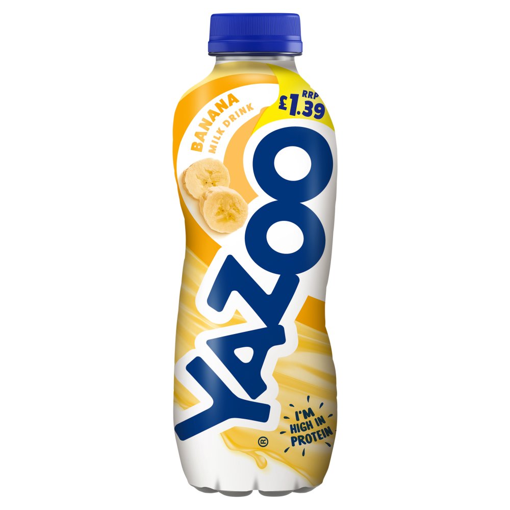 Yazoo Banana Milk Drink 400ml PMP (Case of 10)