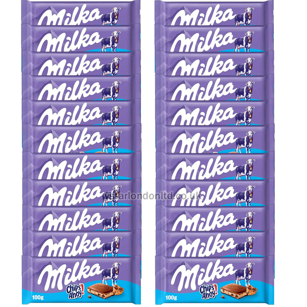 Variety of Milka Chocolate Collections