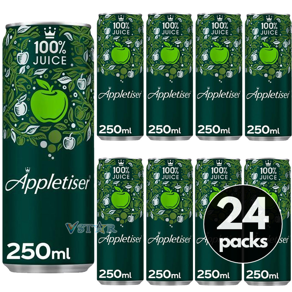 Appletiser Sparkling Apple Juice 24 x 250ml Cans