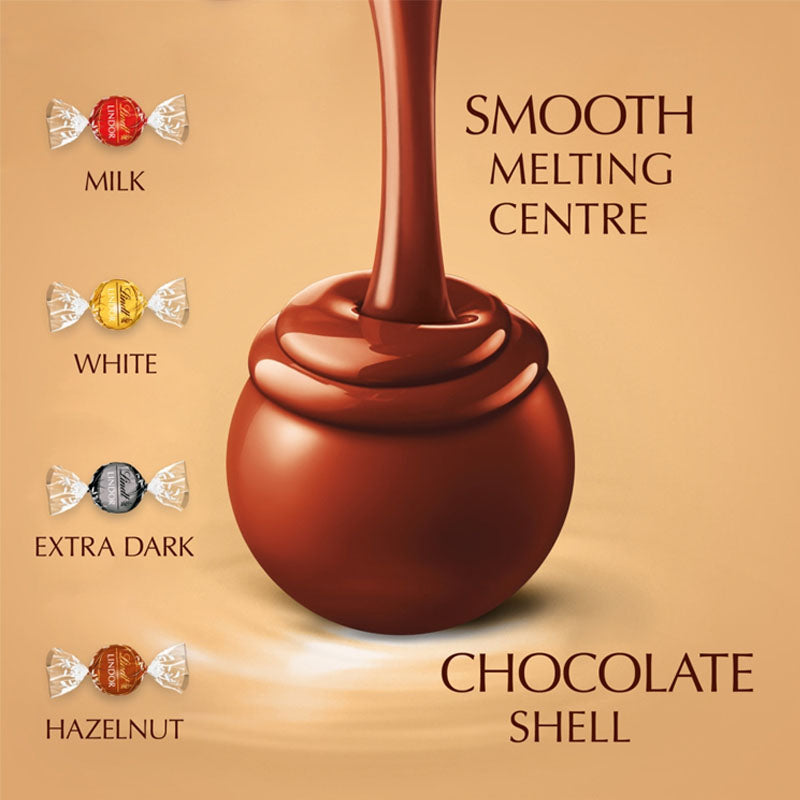 Lindt Lindor Assorted Chocolate Truffles 200g x 2 Boxes – Luxury Chocolate Gift