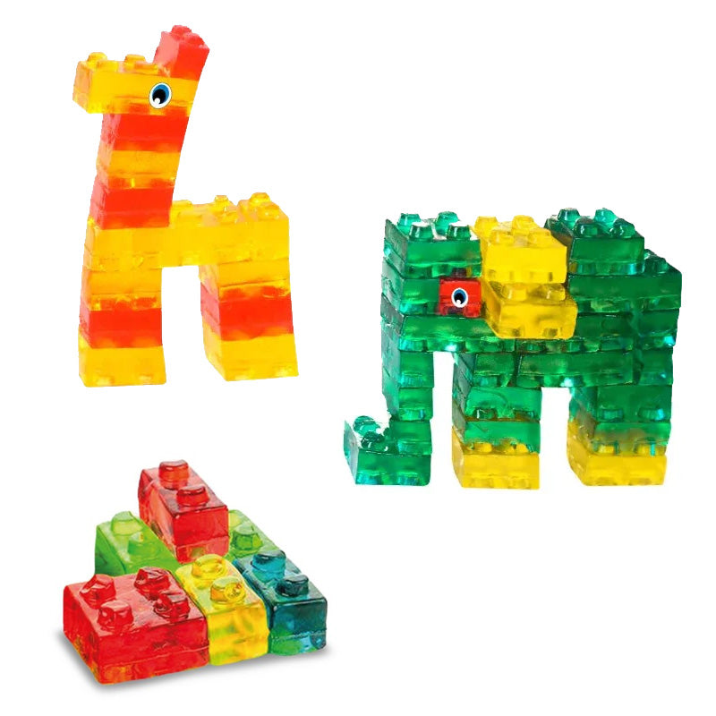 Amos 4D Gummy Blocks Theatre Box 100g (6 & 12 Count)