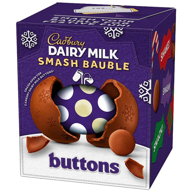 Cadbury Dairy Milk Buttons Chocolate Egg 90g – Milk Chocolate Easter Egg