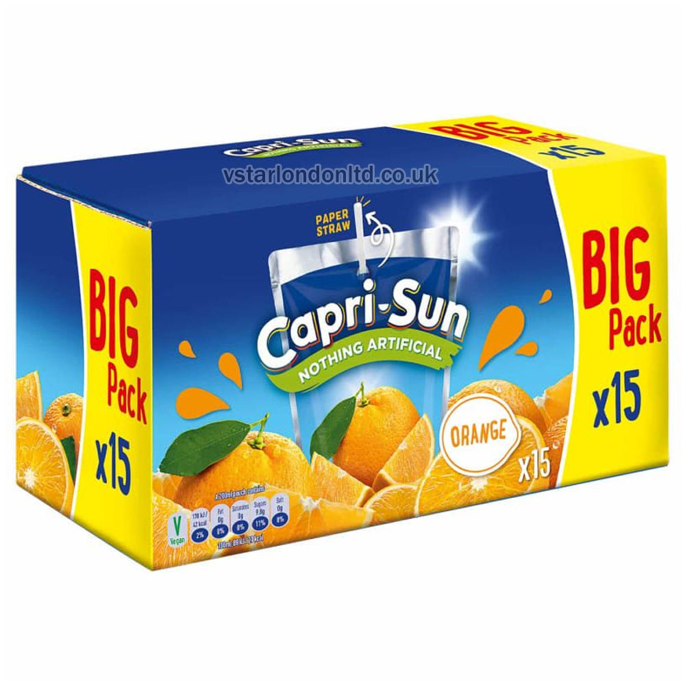 Capri-Sun Orange 330ml(Pack of 15)