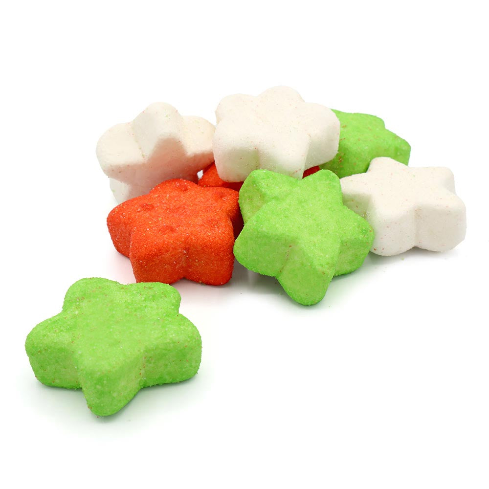 Bulgari Green, Red & White Mallow Stars Bag 900g