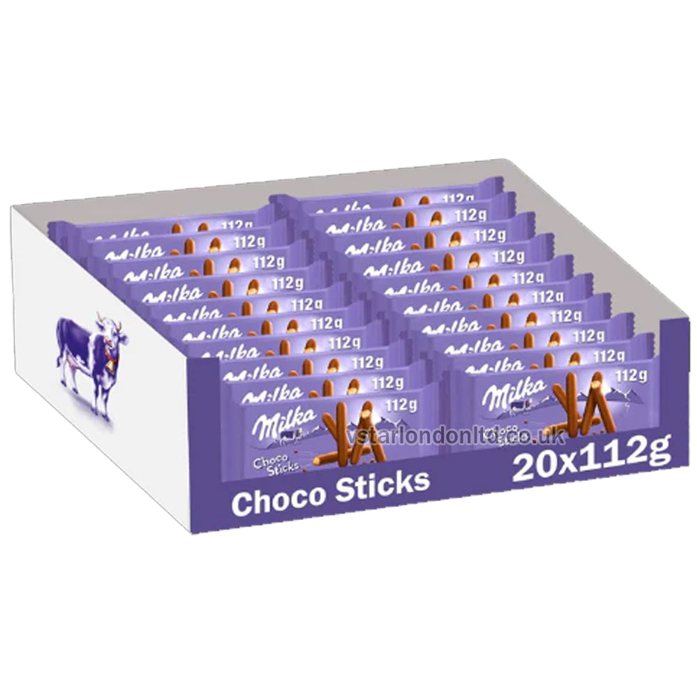 Milka Choco Stix 112g(Pack of 10 and 20)