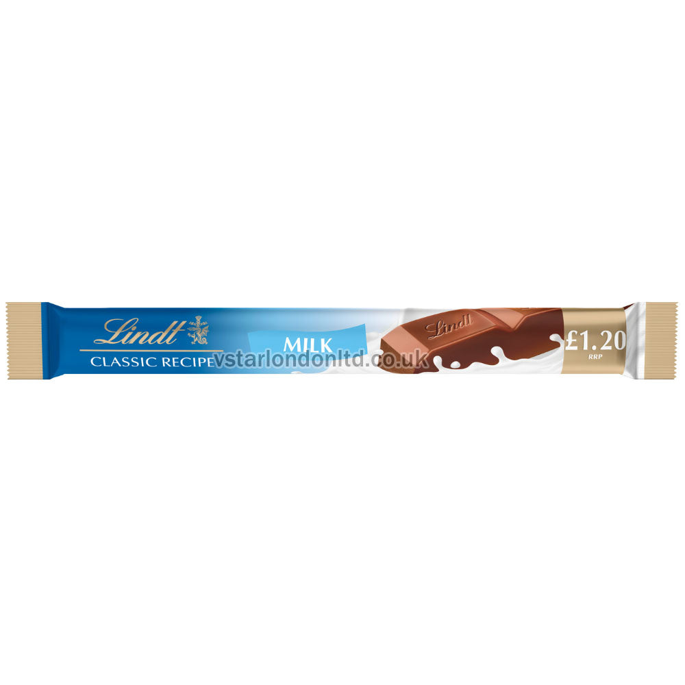 Lindt Classic Recipe Milk Chocolate Treat Bar 40g PMP