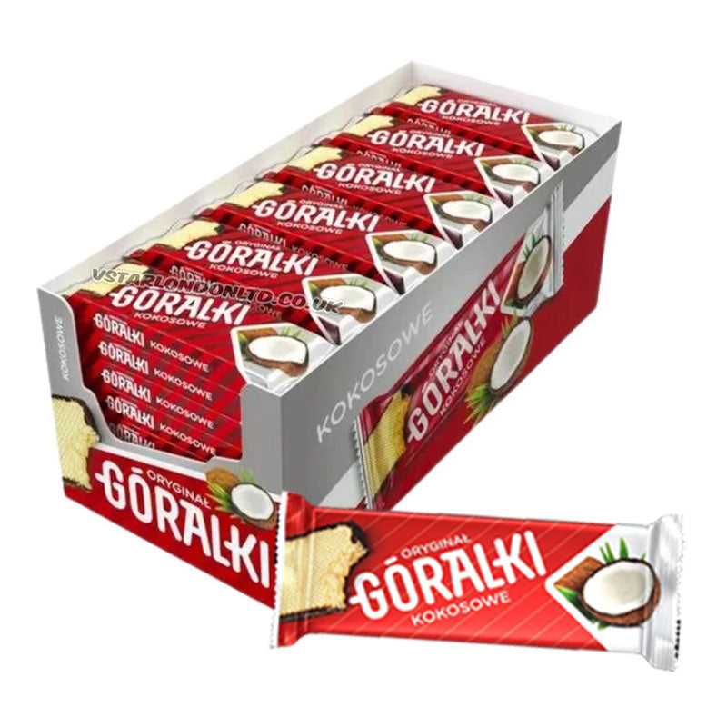 Goralki Wafers 45g Multipack Milky Chocolate Hazelnut Coconut (18 or 36 Packs)