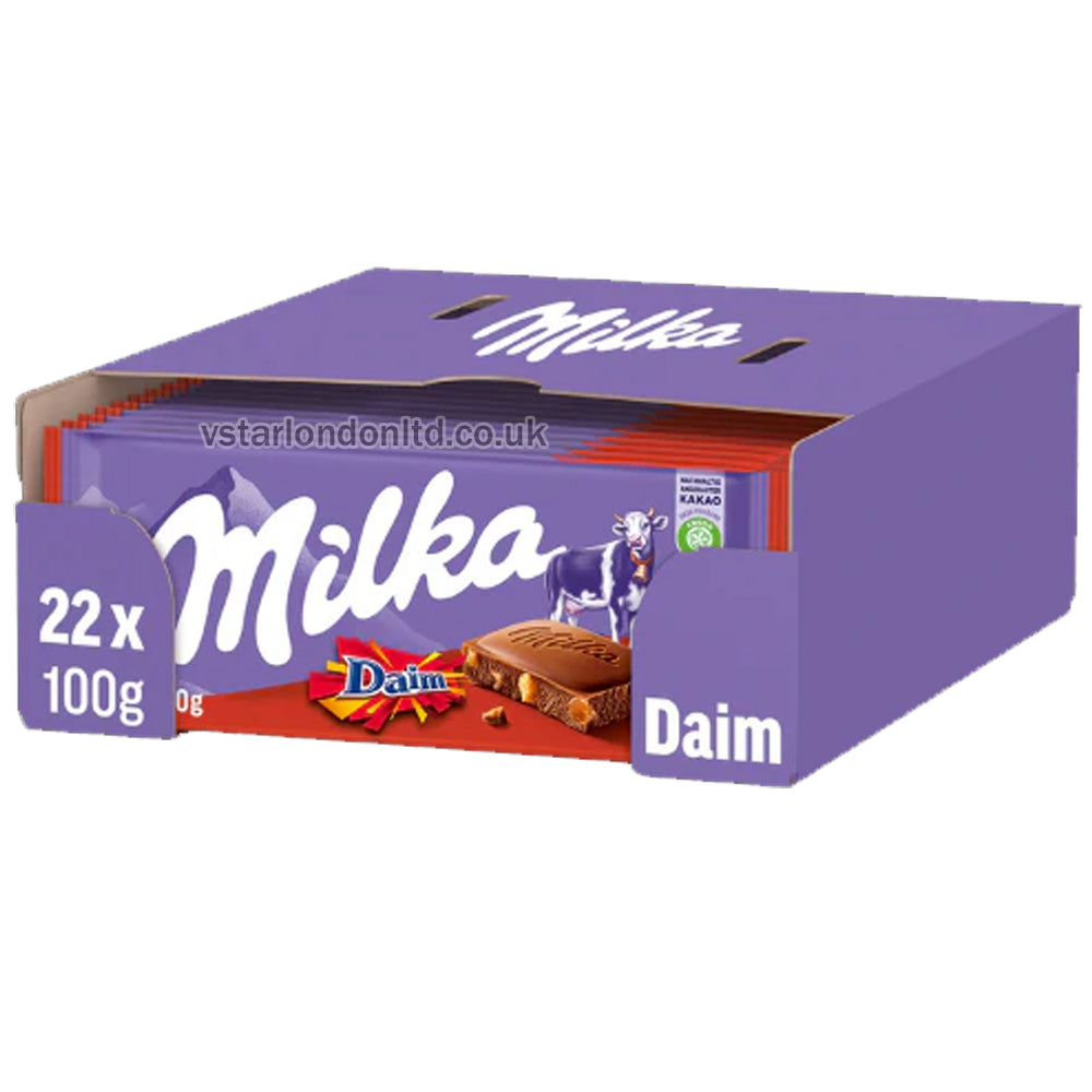 Variety of Milka Chocolate Collections