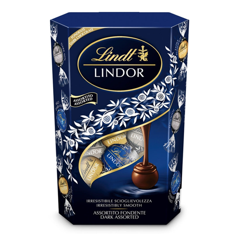 Lindt Lindor Dark Chocolate Assorted Truffles 337g Box