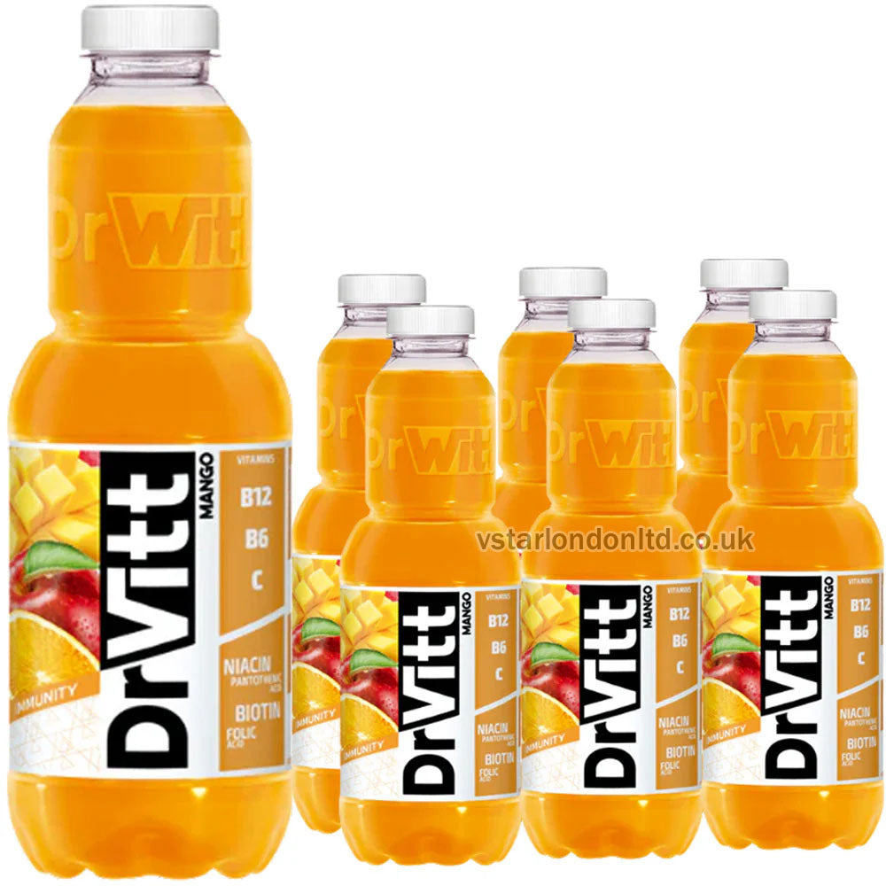Dr Witt Multivitamin Juice 6x1L – Assorted Flavours Pack