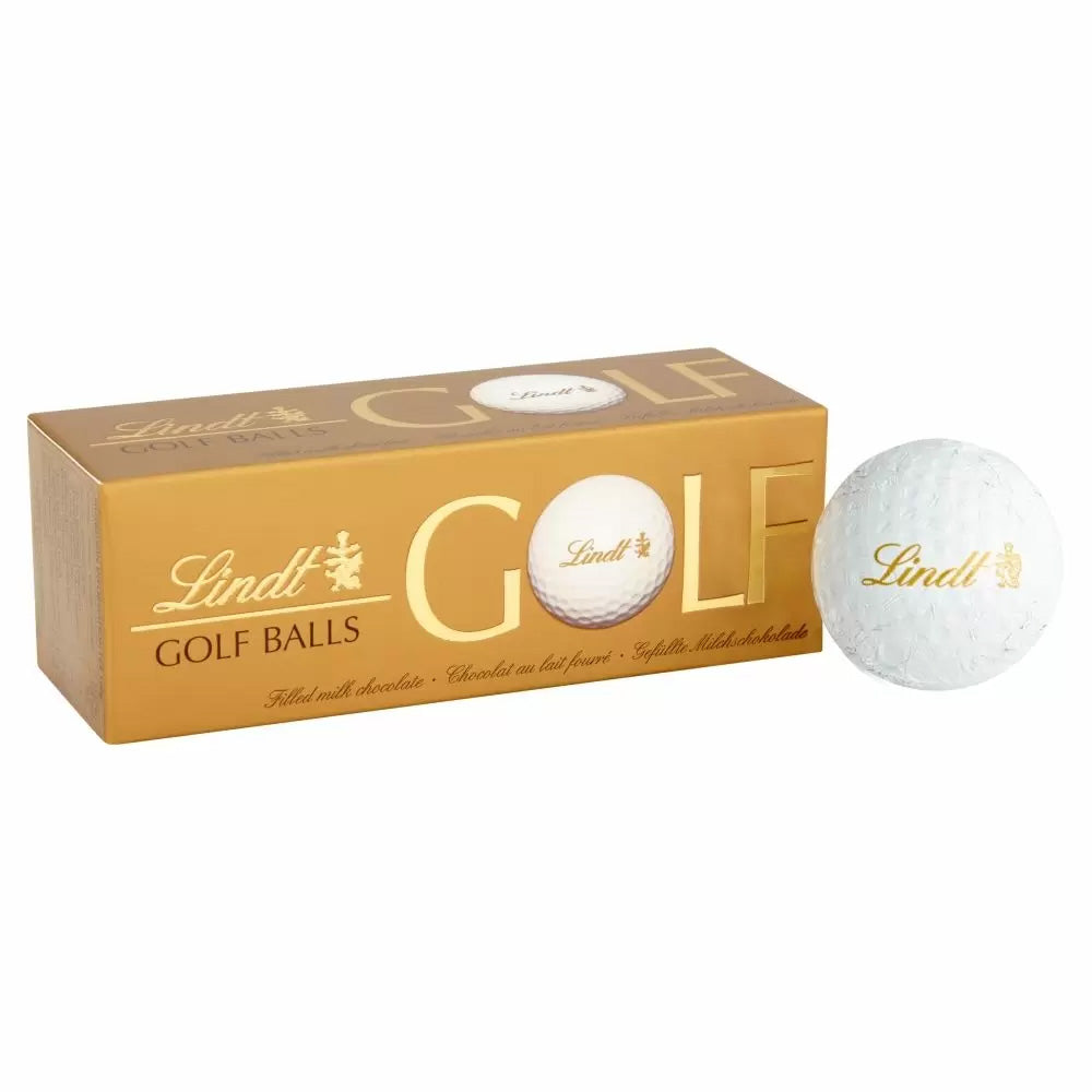Lindt Milk Chocolate Golf Balls 3 Pieces 110g