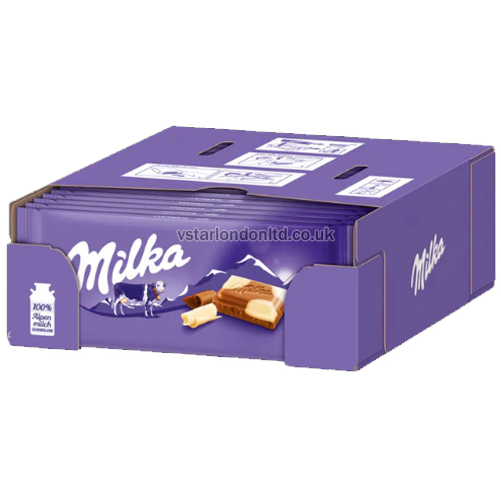 Milka Happy Cows Chocolate 100g(Pack of 11 & 23)