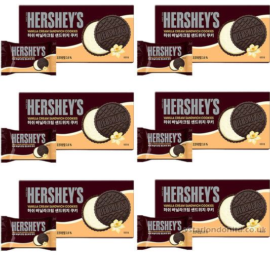 Hersheys Vanilla Cream Sandwich 6 x 75g