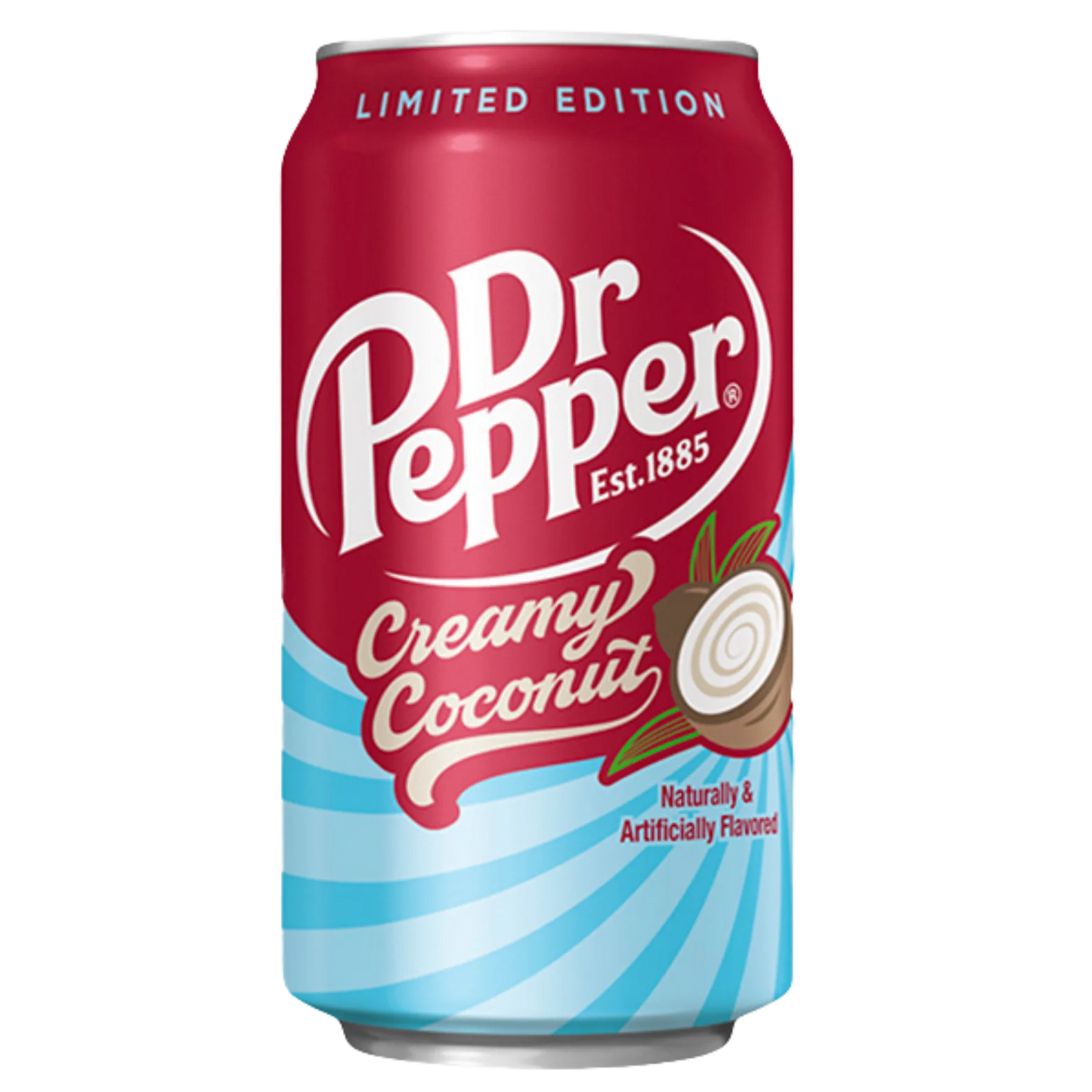 Dr Pepper Creamy Coconut Soda 355ml