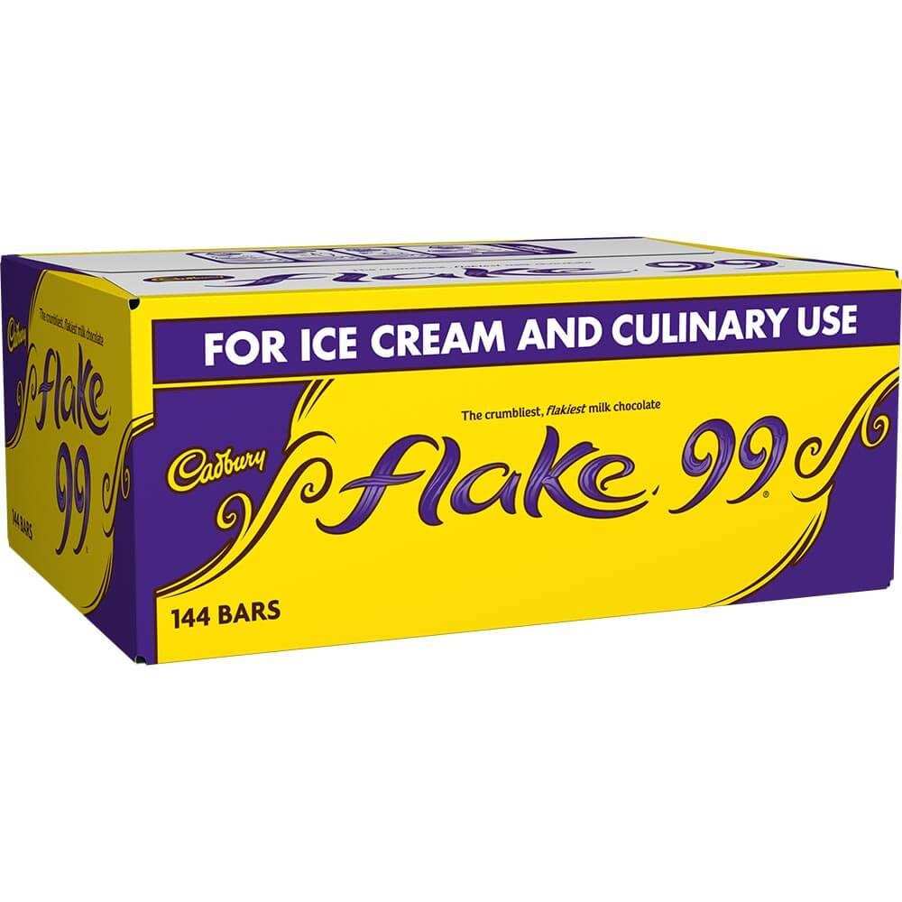 Cadbury Flake 99 Chocolate Bar 144 x 8.25g Packs