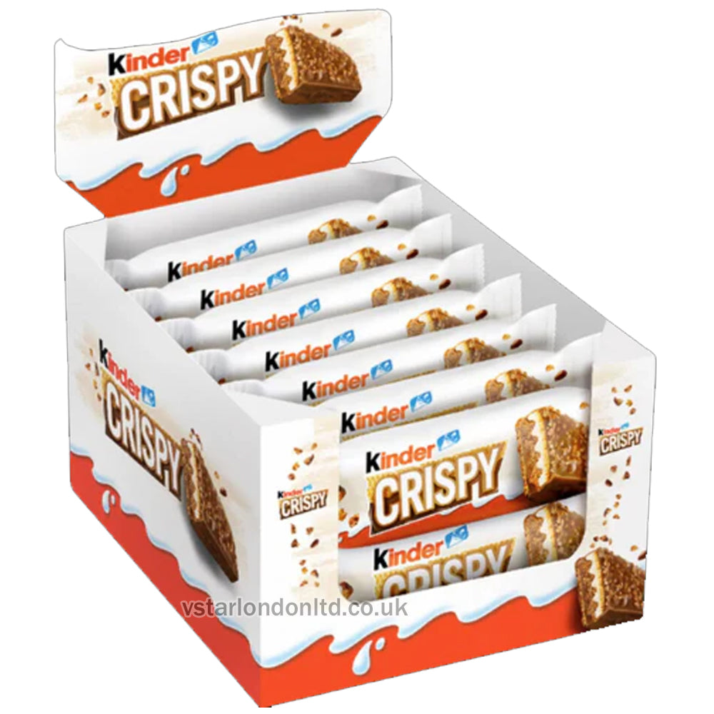 Kinder Crispy Chocolate Bar 34G(Pack of 14)