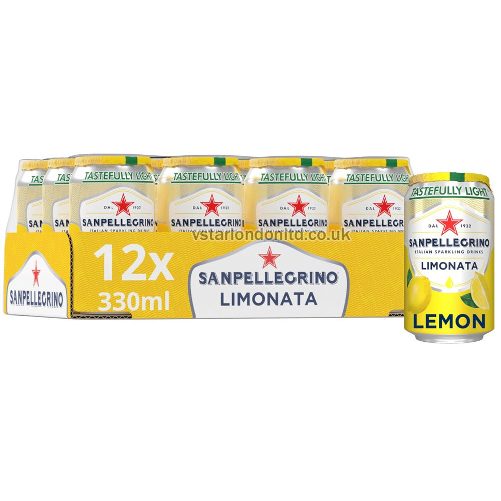San Pellegrino Lemon 330ml(Pack of 12)