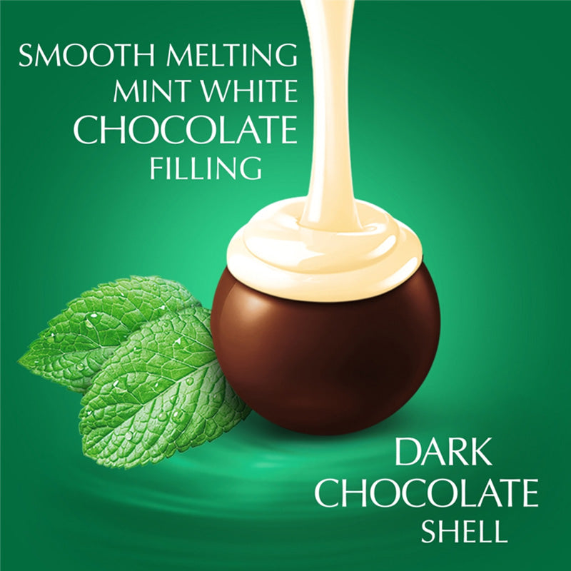 Lindt Lindor Dark Mint Chocolate Truffles 200g Dark Chocolate Box