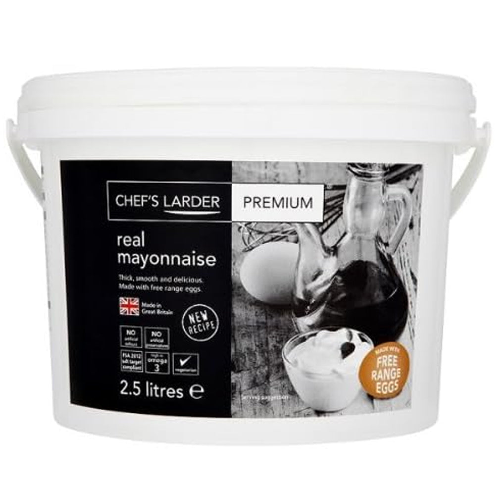 Chef's Larder Premium Real Mayonnaise 2.5 Litres