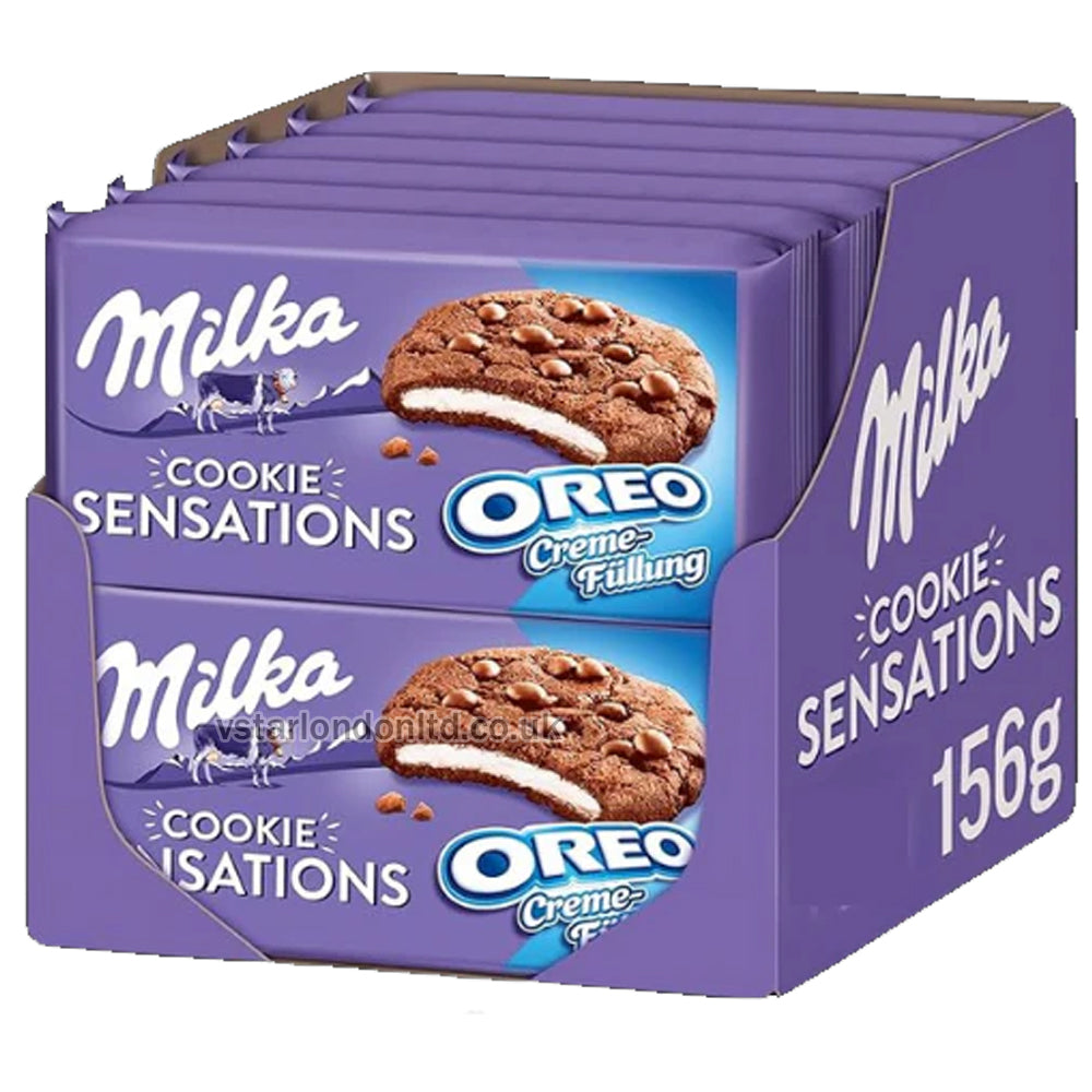 Milka Oreo cookie Sensations 156g(Pack of 12)