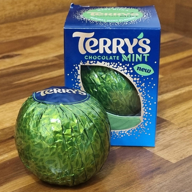 Terry’s Chocolate Mint 145g – Mint Flavour Milk Chocolate Ball