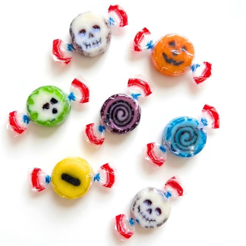 Halloween Rock Candy 1kg – Handmade Assorted Fruit Flavour Boiled Sweets