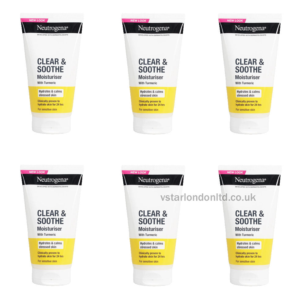 Neutrogena Clear & Soothe Moisturiser with Turmeric - 75ml