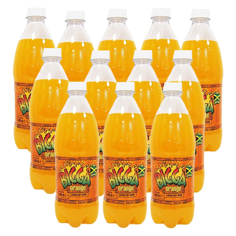 Bigga Orange Soft Drink 600ml (Box of 6 & 12 Bottles)