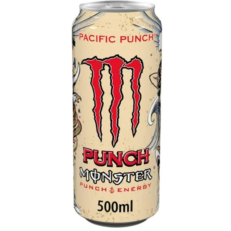 Monster Pacific Punch 500ml Can | Energy Drink (12 & 24 Cans)