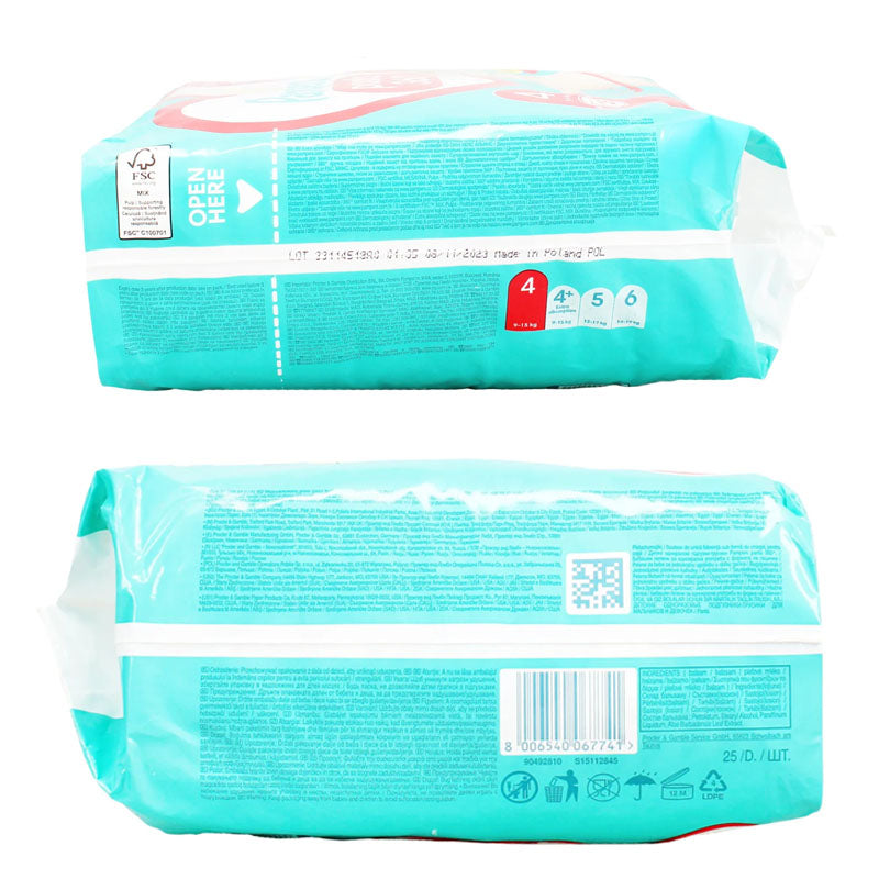 Pampers Baby Dry Pants Size 4 Nappies Diapers (Bag of 25 Packs)