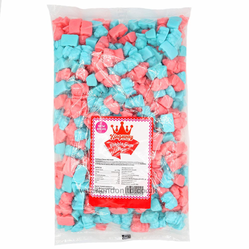 Kingsway Bubblegum Pigs Bag(1kg - 3kg)