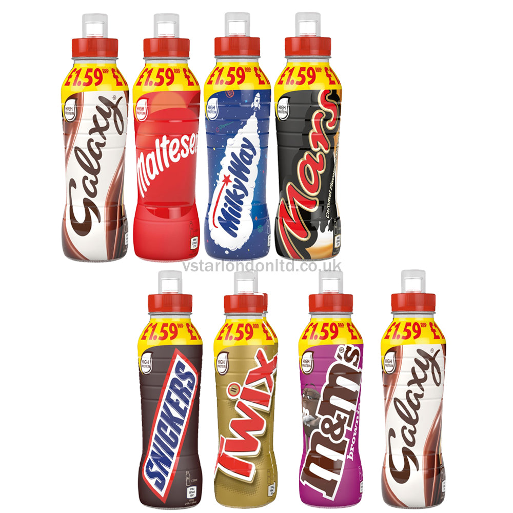 Variety of Chocolate Drinks -Each 350ml