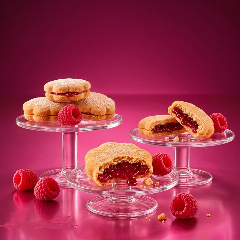 McVitie’s Jammie’s Raspberry Biscuits 136.5g (Box of 18 Packs)