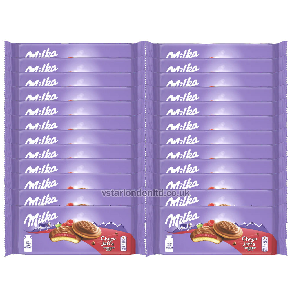 Milka Jaffa Raspberry Jelly 147g(Pack of 12 & 24)