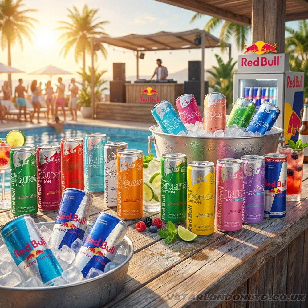 Red Bull Editions Energy Drink 250ml Variety Pack (12 Cans)