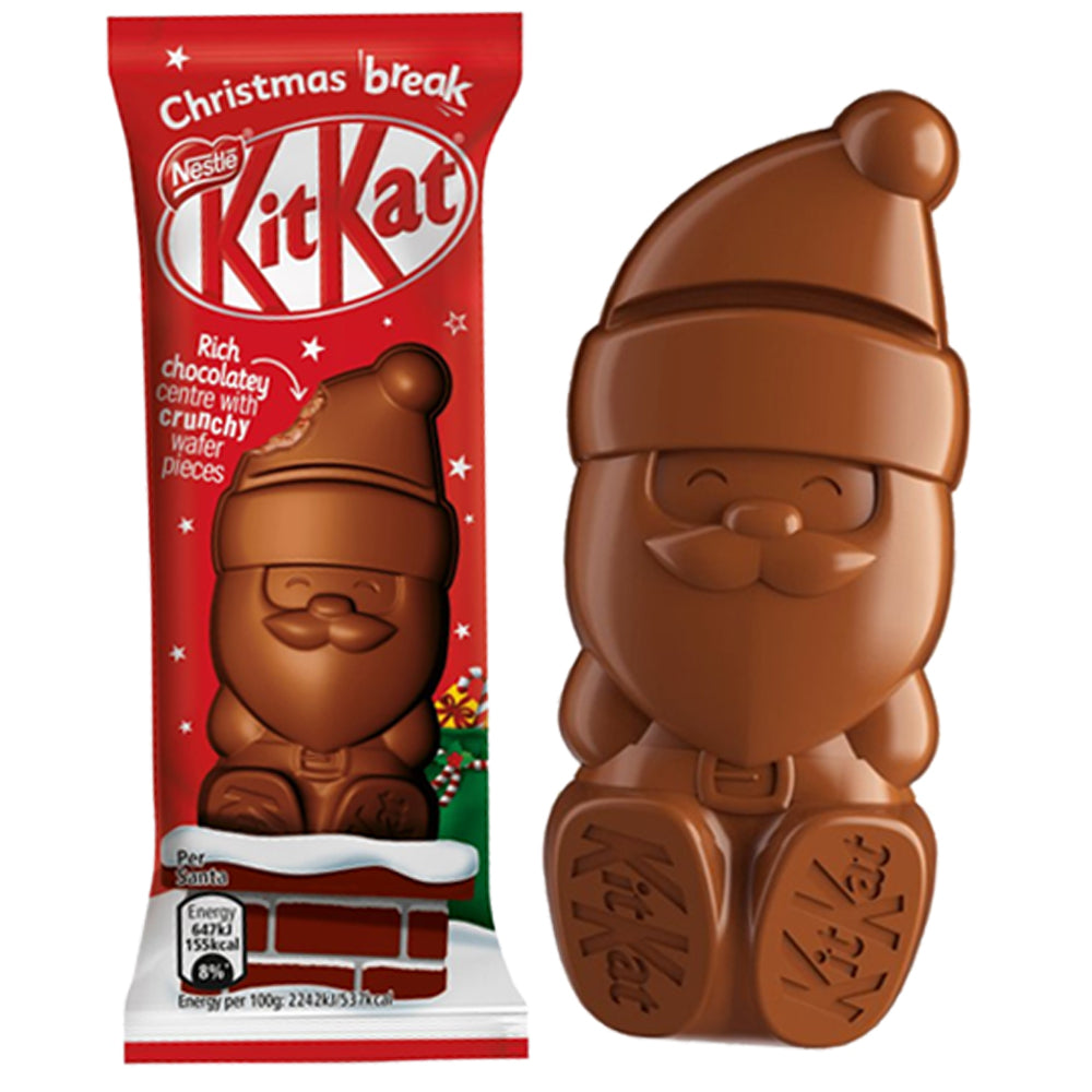 Kit Kat Santa Milk Chocolate Christmas Figure 29g (Box of 30)