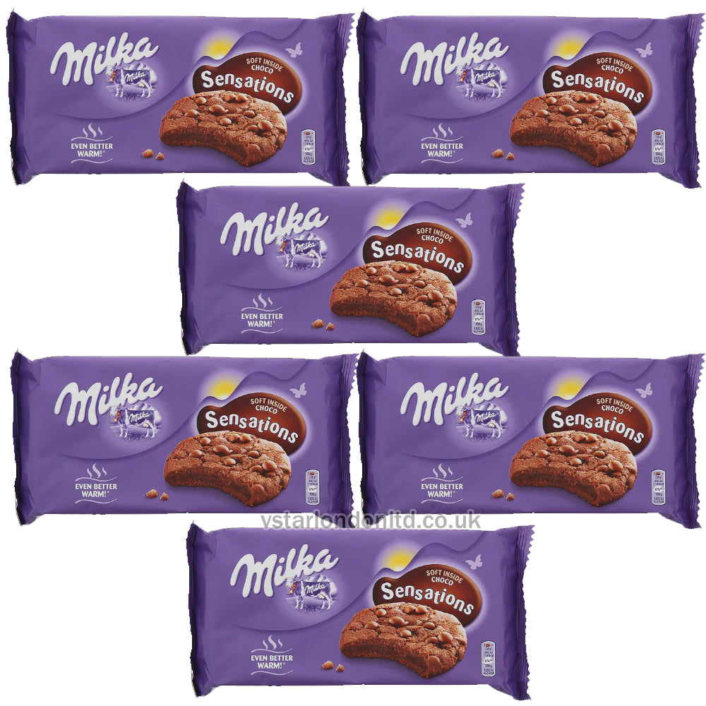 Milka Sensation Soft Choco 156g(Pack of 6 & 12)