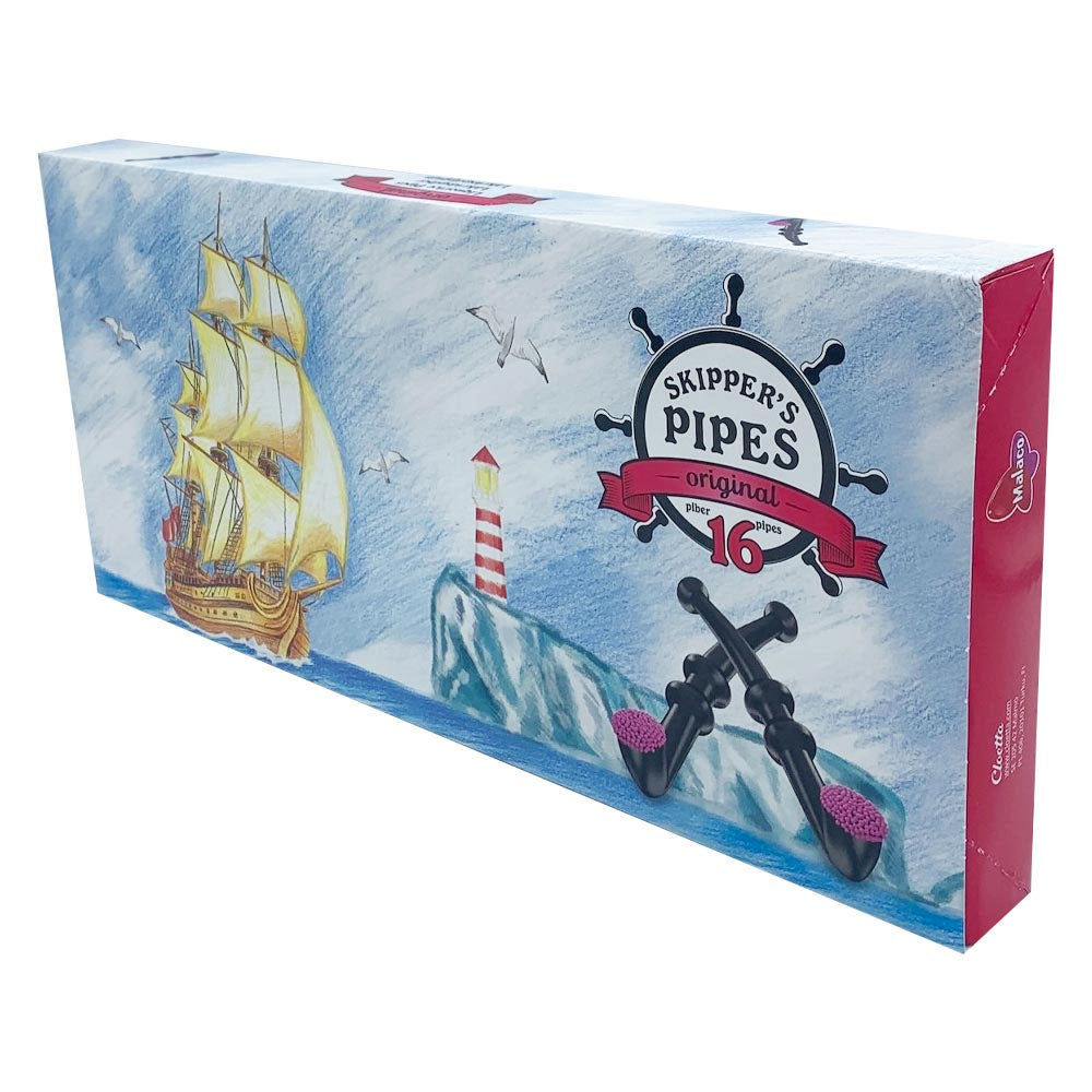 Skippers Original Liquorice Pipes – 16 Pack (272g Box)
