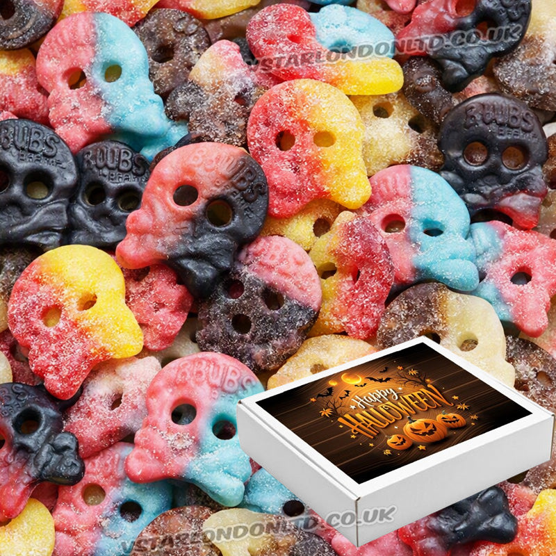 BUBS Skulls Gummy Sweets Mixed Flavours (500g – 5kg)